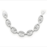 Men's Miami Cuban Mariner Link Iced Out Hip Hop Chain