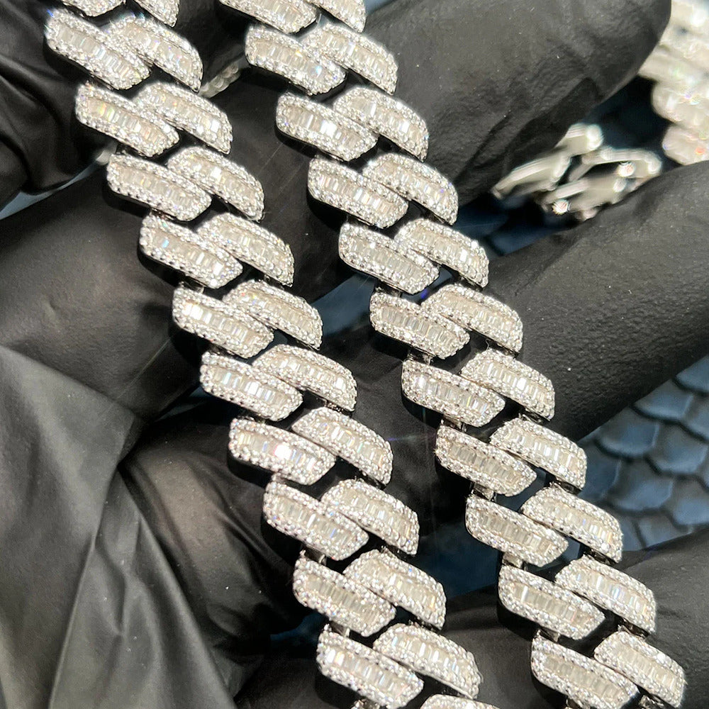 VVS1 Moissanite Diamond Luxury Hip Hop Chain