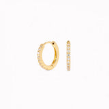 Moissanite Round Cut Lever Back Earring For Women