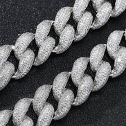 Moissanite Diamond Hip Hop Luxury Bubble Chain