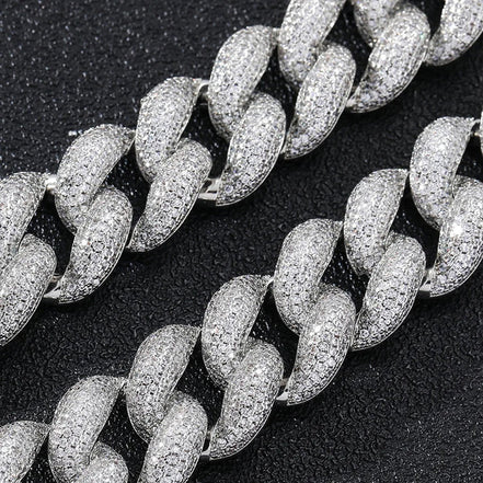 Moissanite Diamond Hip Hop Luxury Bubble Chain