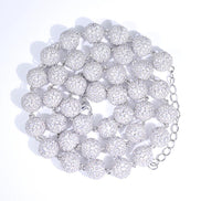 Moissanite Diamond Hip Hip Luxury Ball Chain For Him