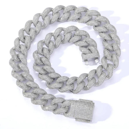 Moissanite Diamond Hip Hop Luxury Bubble Chain