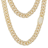 Moissanite Diamond Miami Crub Cuban Link Chain