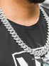 22mm Moissanite Iced Out Cuban Chain For Men's