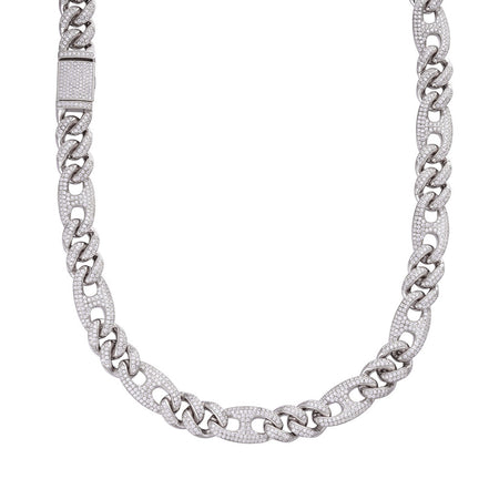 Miami Iced Out Moissnaite Cuban Chain