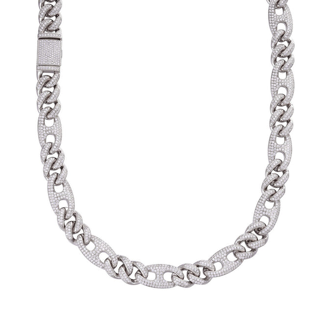 Miami Iced Out Moissnaite Cuban Chain