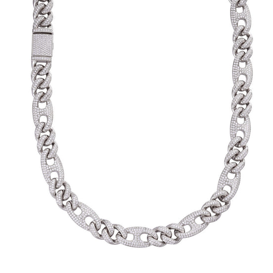 Miami Iced Out Moissnaite Cuban Chain