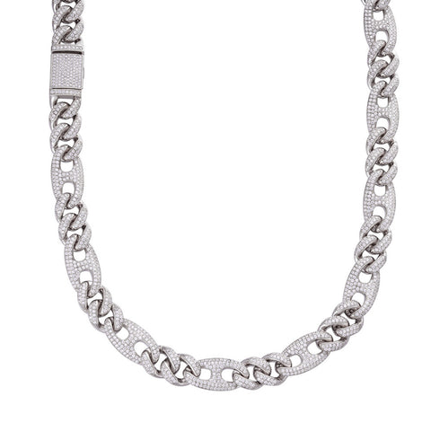 Miami Iced Out Moissnaite Cuban Chain