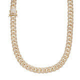 Men's Miami Moissanite Diamond Cuban Link Chain