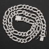 Iced Out Moissnaite Luxury Hip Hop Cuban Chain For Men's