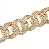 Men's Miami Moissanite Diamond Cuban Link Chain