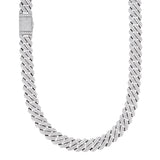 22mm Lab Created Moissanite Cuban Link Chain
