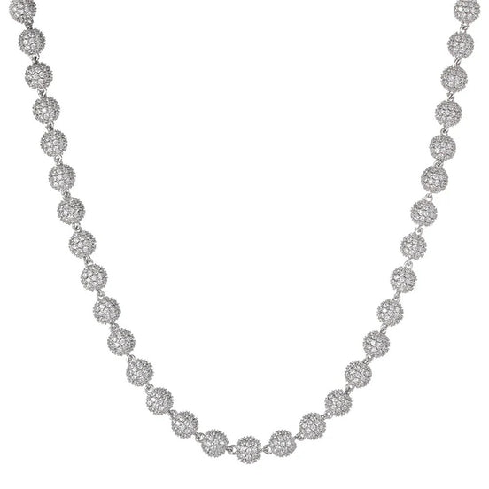 Ice Out Full Moissnaite Diamond Luxury Hip Hop Ball Chain