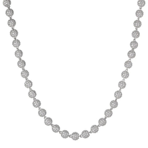 Ice Out Full Moissnaite Diamond Luxury Hip Hop Ball Chain
