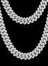 Hip Hop Luxury Moissanite Cuban Chain Birthday Gift For Men's