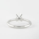 Oval Cut Pave Set Moissanite Diamond Fancy Ring