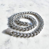 Lab Created Moissanite Luxury Hip Hop Men's Chain