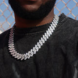 Miami Iced Out Moissanite Hip Hop Cuban Jewelry