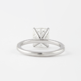 Cushion Cut Moissanite Pave Set Diamond Ring For Women