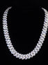 VVS1 Moissanite Cuban Chai For Men's