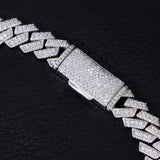 VVS1 Moissanite Cuban Chai For Men's
