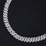 VVS1 Moissanite Cuban Chai For Men's