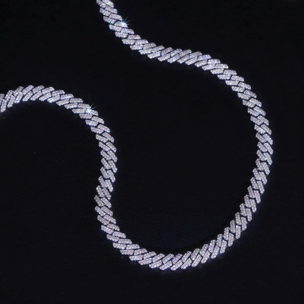 Moissanite Iced Out Cuban Chain