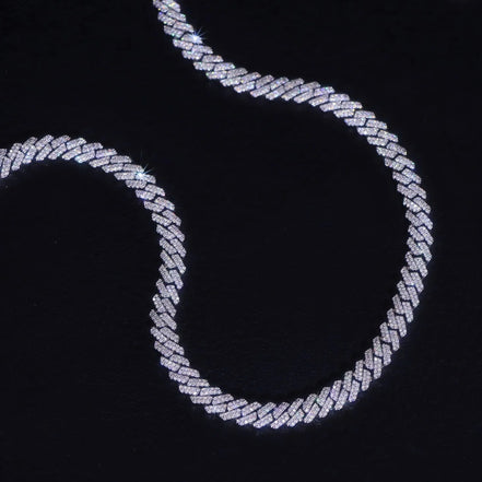 Moissanite Iced Out Cuban Chain