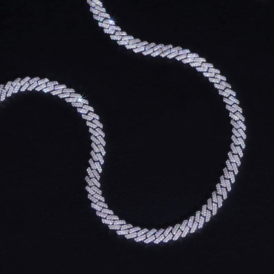 Moissanite Iced Out Cuban Chain