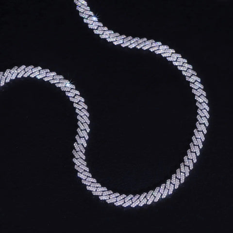 Moissanite Iced Out Cuban Chain