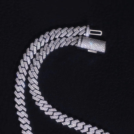 Moissanite Iced Out Cuban Chain