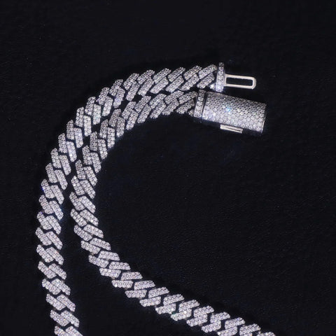 Moissanite Iced Out Cuban Chain
