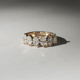 Oval Cut Six Stone D Color Moissnaite Diamond Band