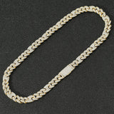 Thick Pig Nose Moissanite Diamond Miami Cuban Chain