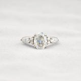 Moissanite Oval Cut Vintage Engagement Ring For Women
