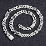 Moissanite Diamond Hip Hop Miami Cuban Linked Chain
