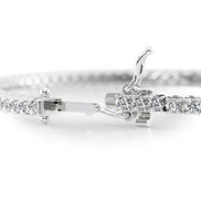 D Color Moissanite Round Cut Tennis Bracelets For Women