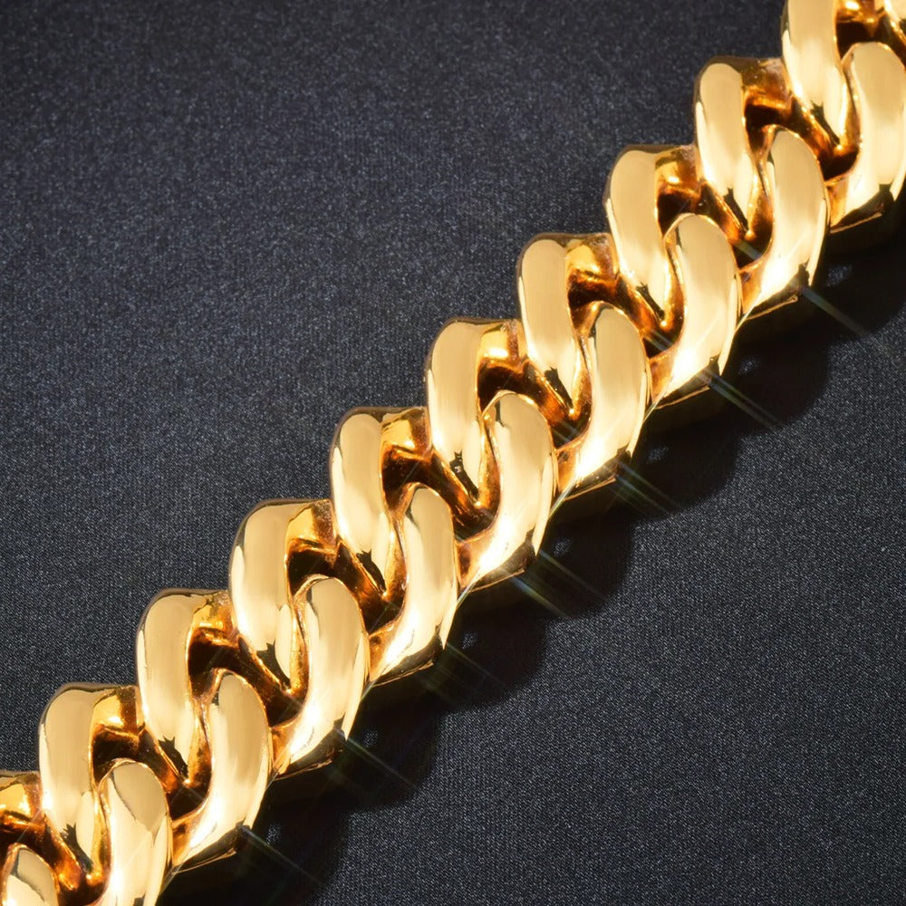 Iced Out D Color Moissnaite Diamond 22mm Hip Hop Chain
