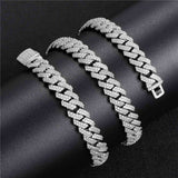 Moissanite Diamond Hip Hop Miami Cuban Linked Chain