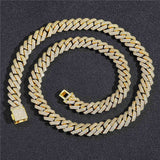 Moissanite Diamond Hip Hop Miami Cuban Linked Chain