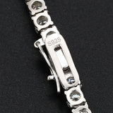 VVS1 Moissanite Round Cut Tennis Chain Gift For Men's
