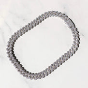 Miami Iced Out Moissanite Hip Hop Cuban Jewelry