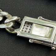 Iced Out Moissanite Diamond Cuban Chain