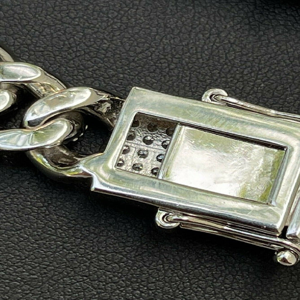 Iced Out Moissanite Diamond Cuban Chain