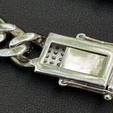 Iced Out Moissanite Diamond Cuban Chain