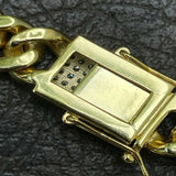 D Color Moissanite Round Cut Hip Hop Chain For Men's