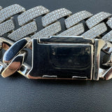 22MM Iced Out Moissnaite Cuban Link Hip Hop Chain