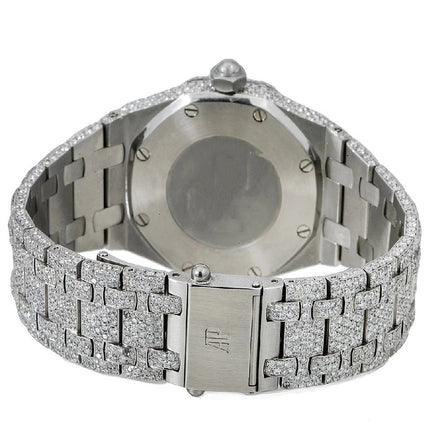 Moissanite Handmade Wrist Watch For Him