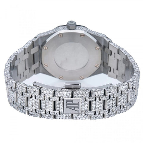 Full White Moissanite Diamond Luxury Hip Hop Watch
